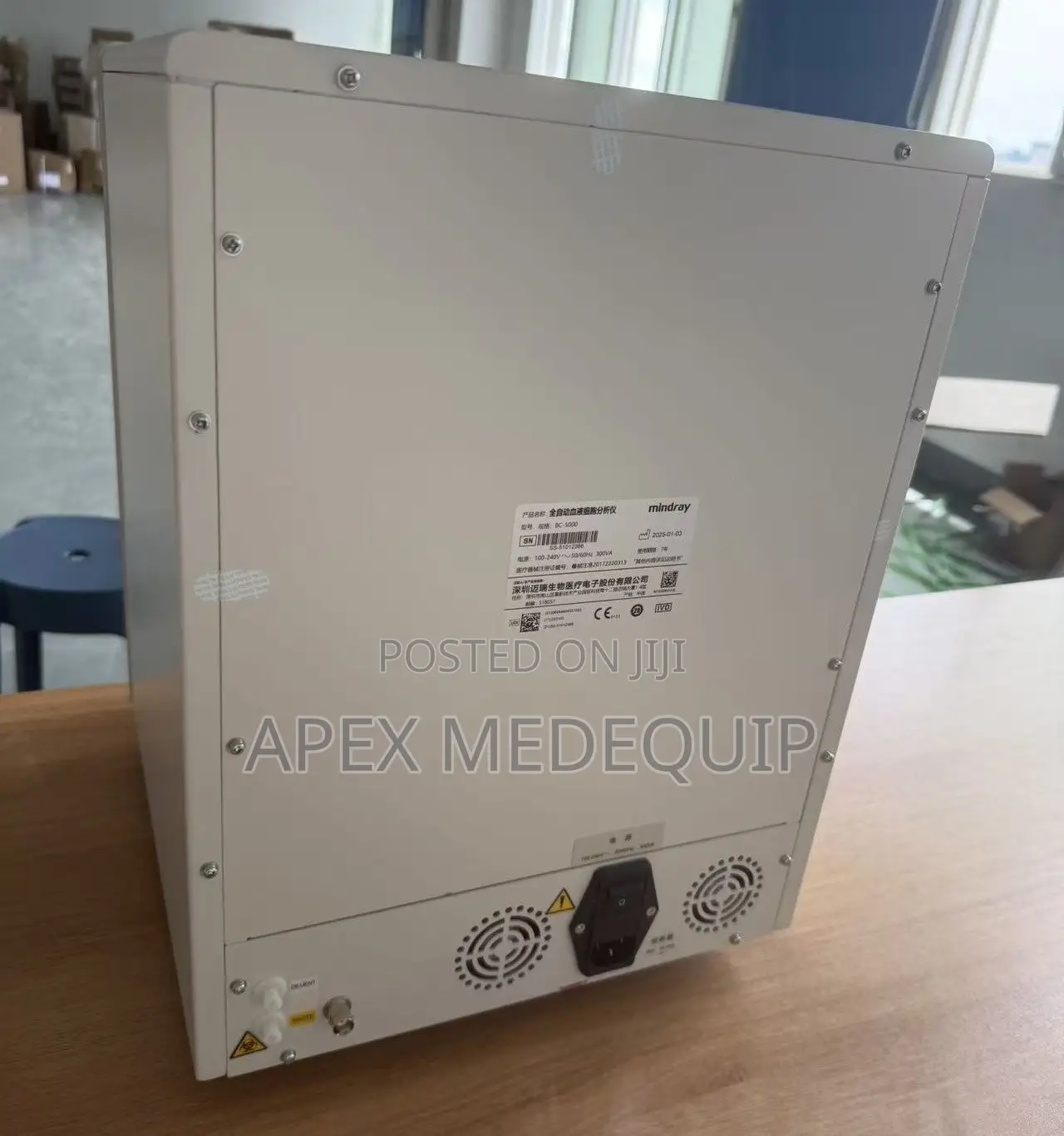 BRANDNEW Mindray Hematology Analyzer ( BC 5000 , 5Parts ,Open System )
