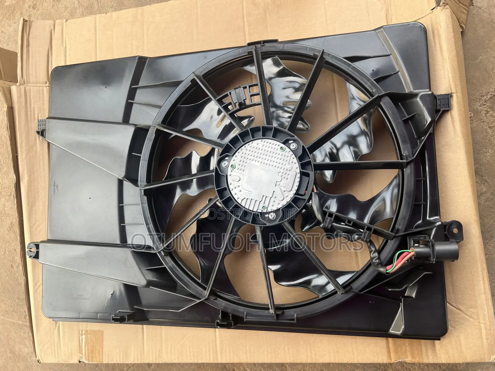 Hyundai Santa Fe 2023 2024 2025 Radiator Fan