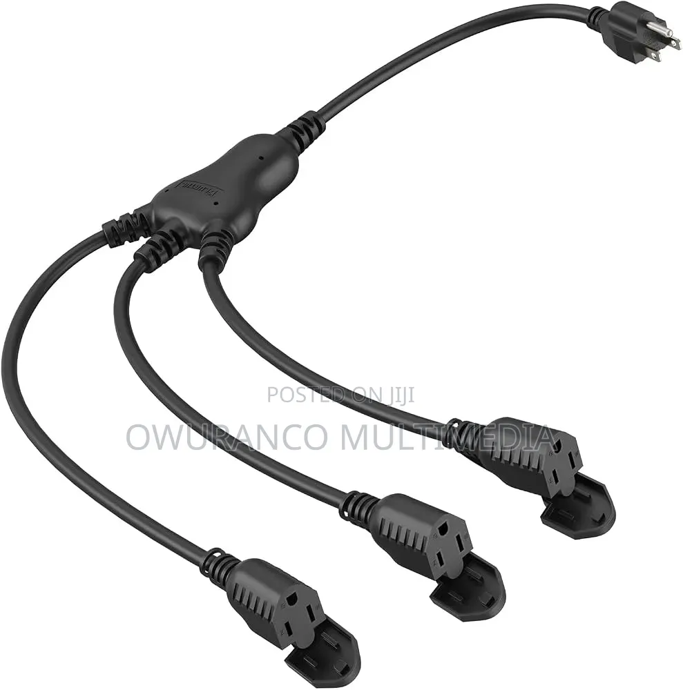 Heavy Duty 3-in-1 Splitter Y Computer Power Cable (90° Sprinter Y)
