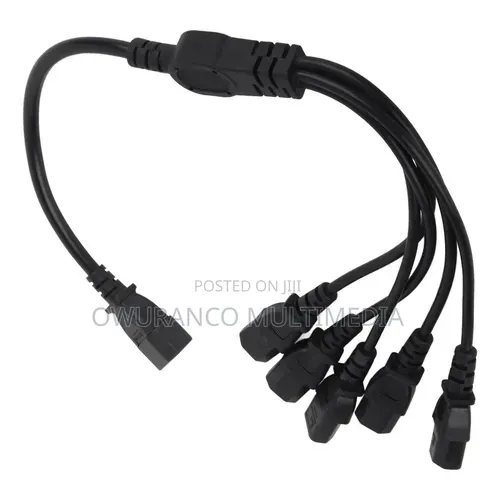 Heavy Duty 3-in-1 Splitter Y Computer Power Cable (90° Sprinter Y)