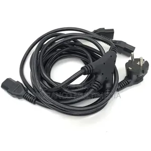 Heavy Duty 3-in-1 Splitter Y Computer Power Cable (90° Sprinter Y)