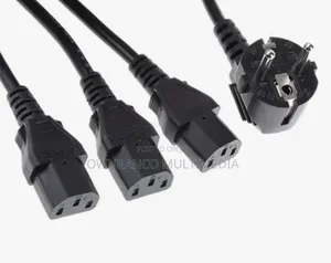 Heavy Duty 3-in-1 Splitter Y Computer Power Cable (90° Sprinter Y)