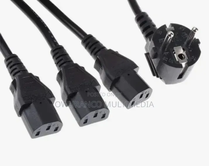 Heavy Duty 3-in-1 Splitter Y Computer Power Cable (90° Sprinter Y)