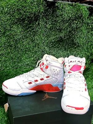 Air Jordan 6-17-23 'White Fire Red' - Clean Condition