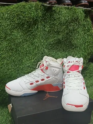 Air Jordan 6-17-23 'White Fire Red' - Clean Condition