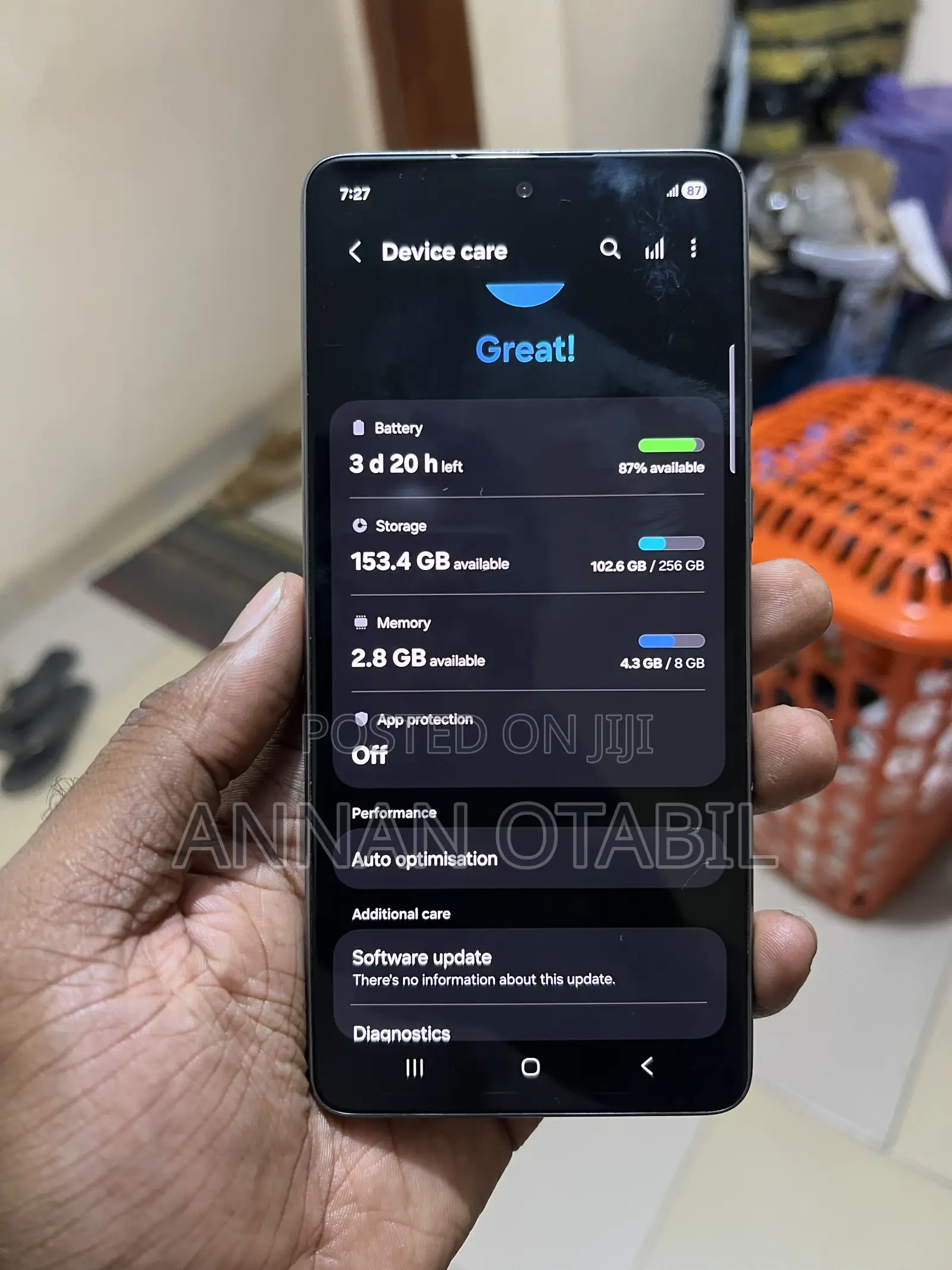 Samsung Galaxy A73 5G 256 GB Gray