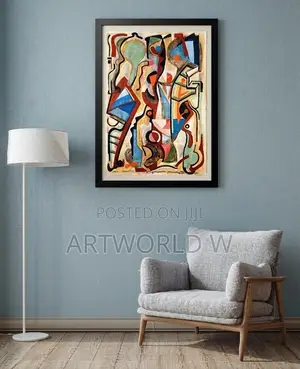 A3 Abstract Framed Wall Art