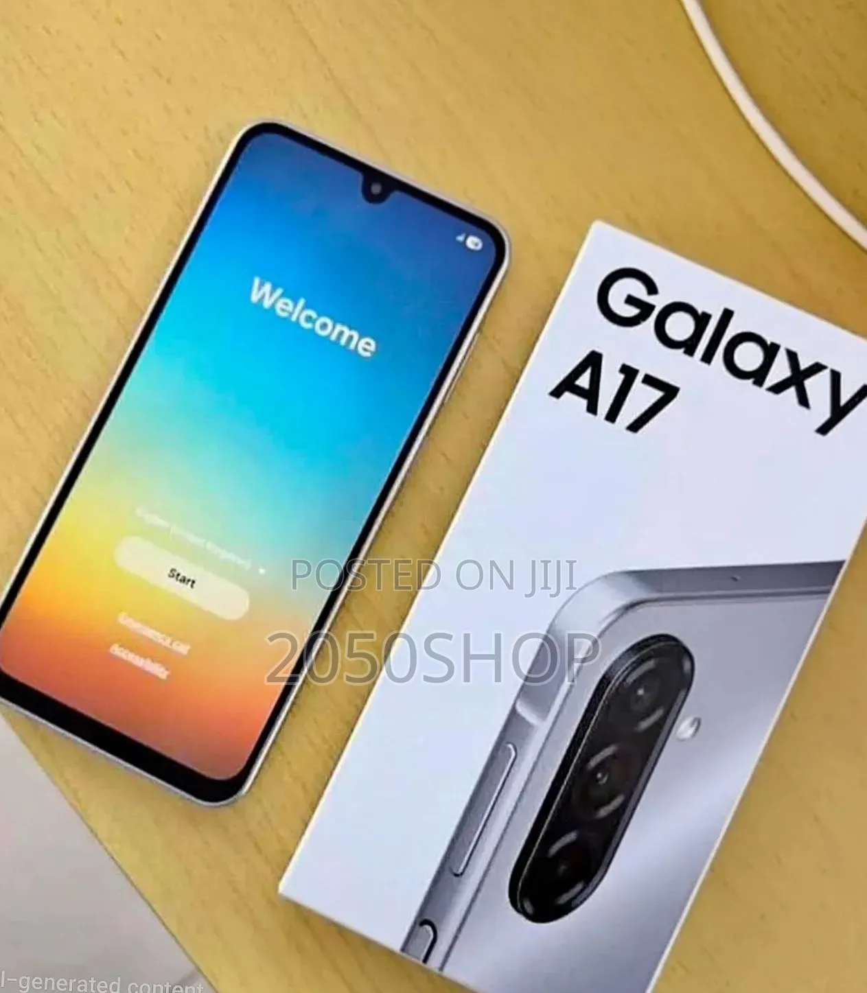 New Samsung Galaxy A17 5G 256 GB Silver