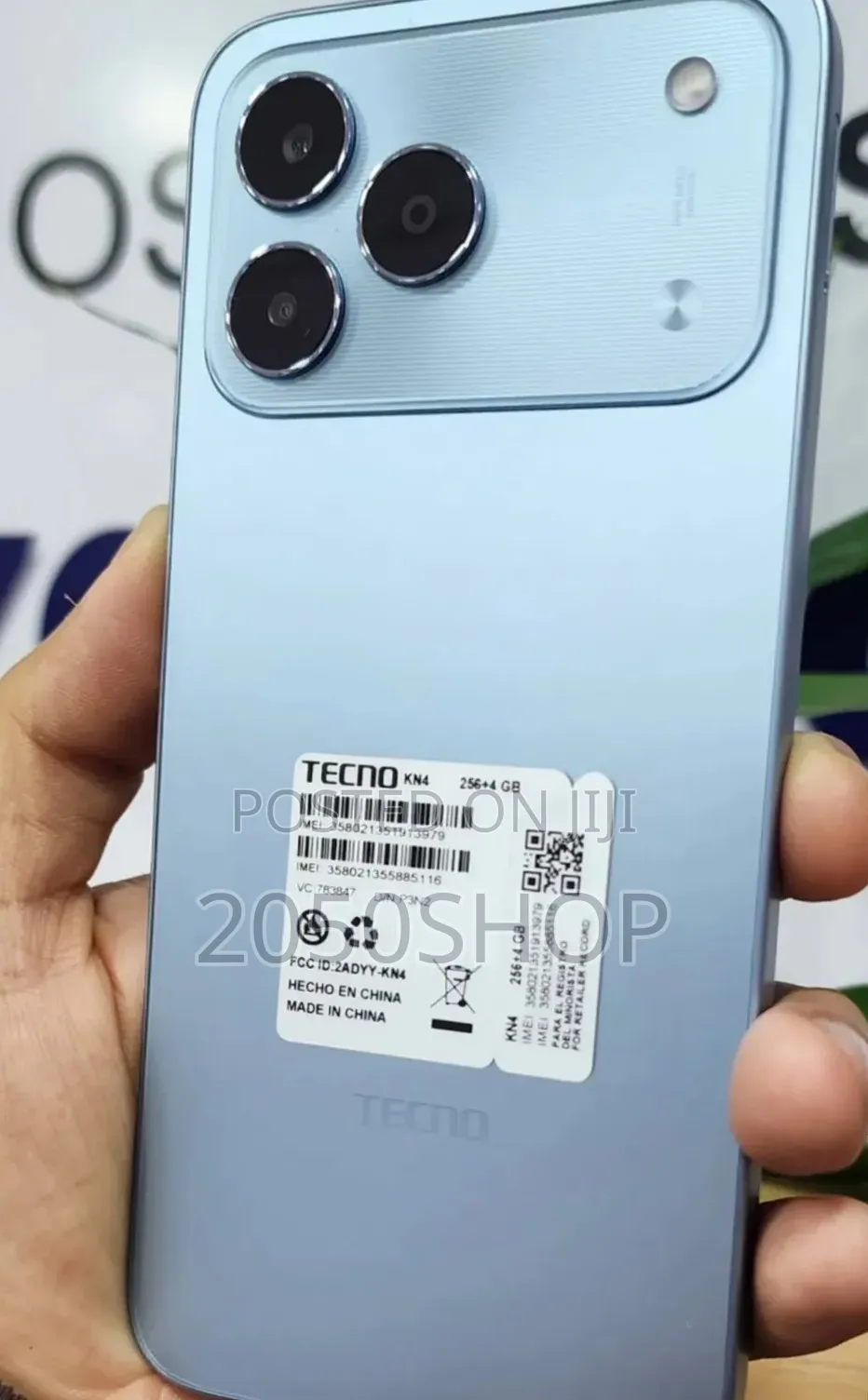New Tecno Spark 50 128 GB Silver