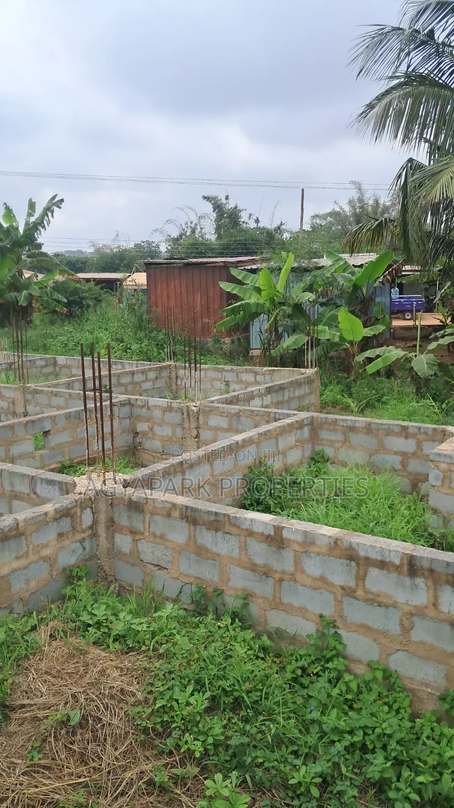 Plot of Land With Footing for Sale