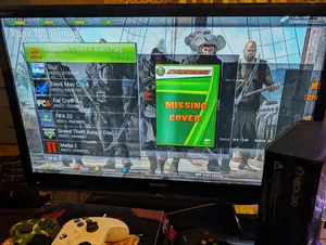 Microsoft Xbox360 Slim With 17games Loaded