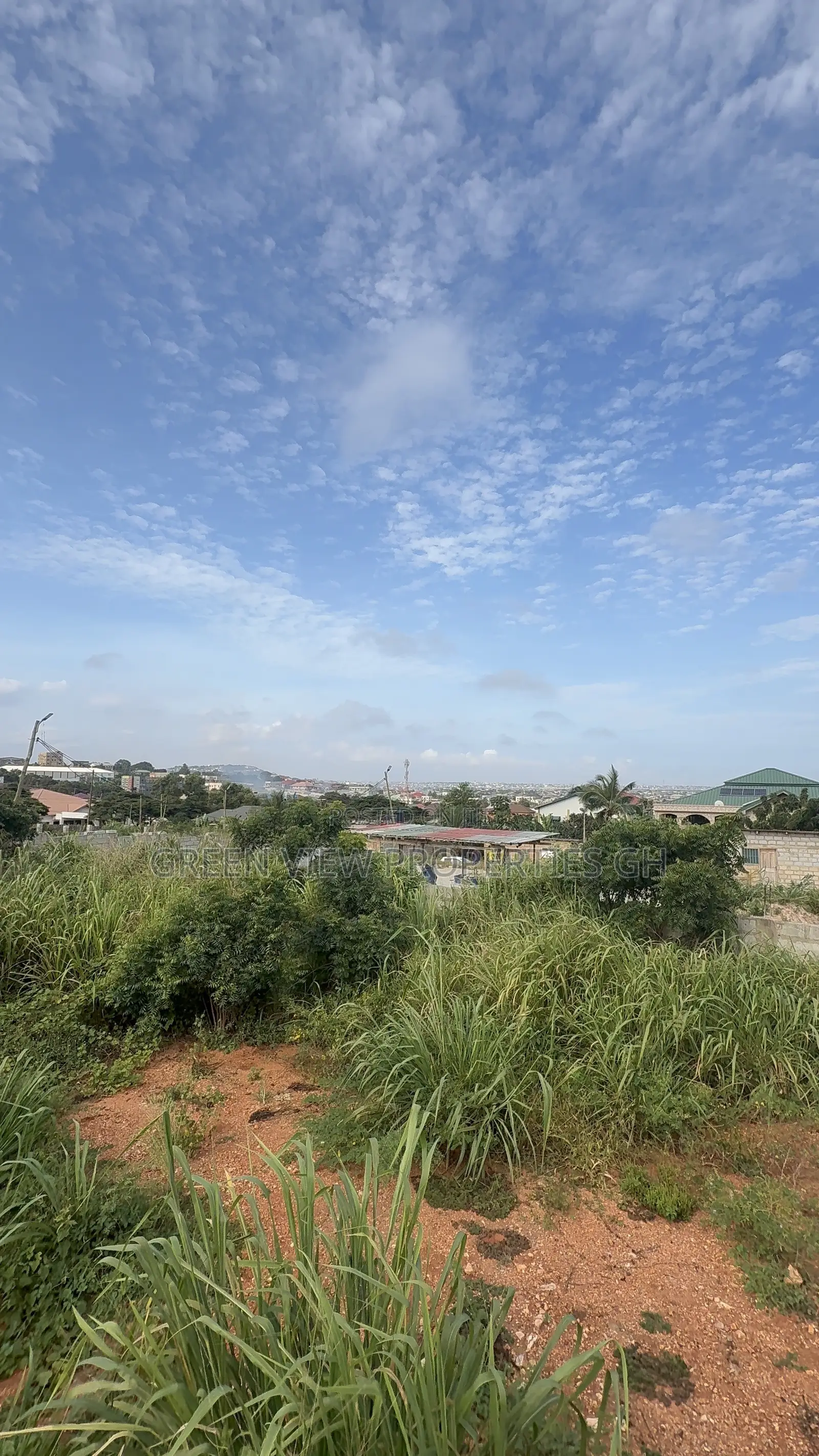 Half Plot of Land for Sale in a Well Developed Gated Community