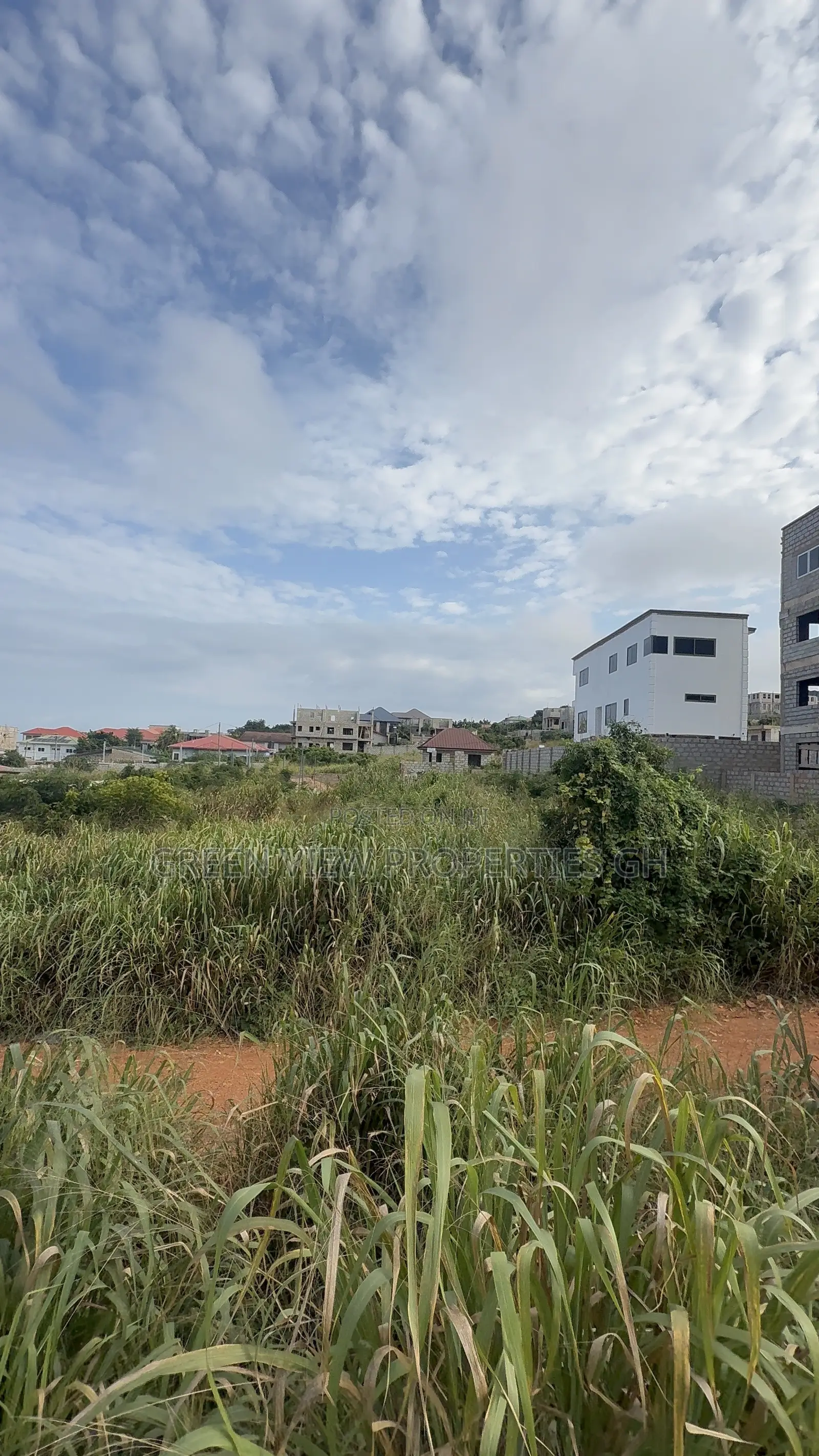 Half Plot of Land for Sale in a Well Developed Gated Community
