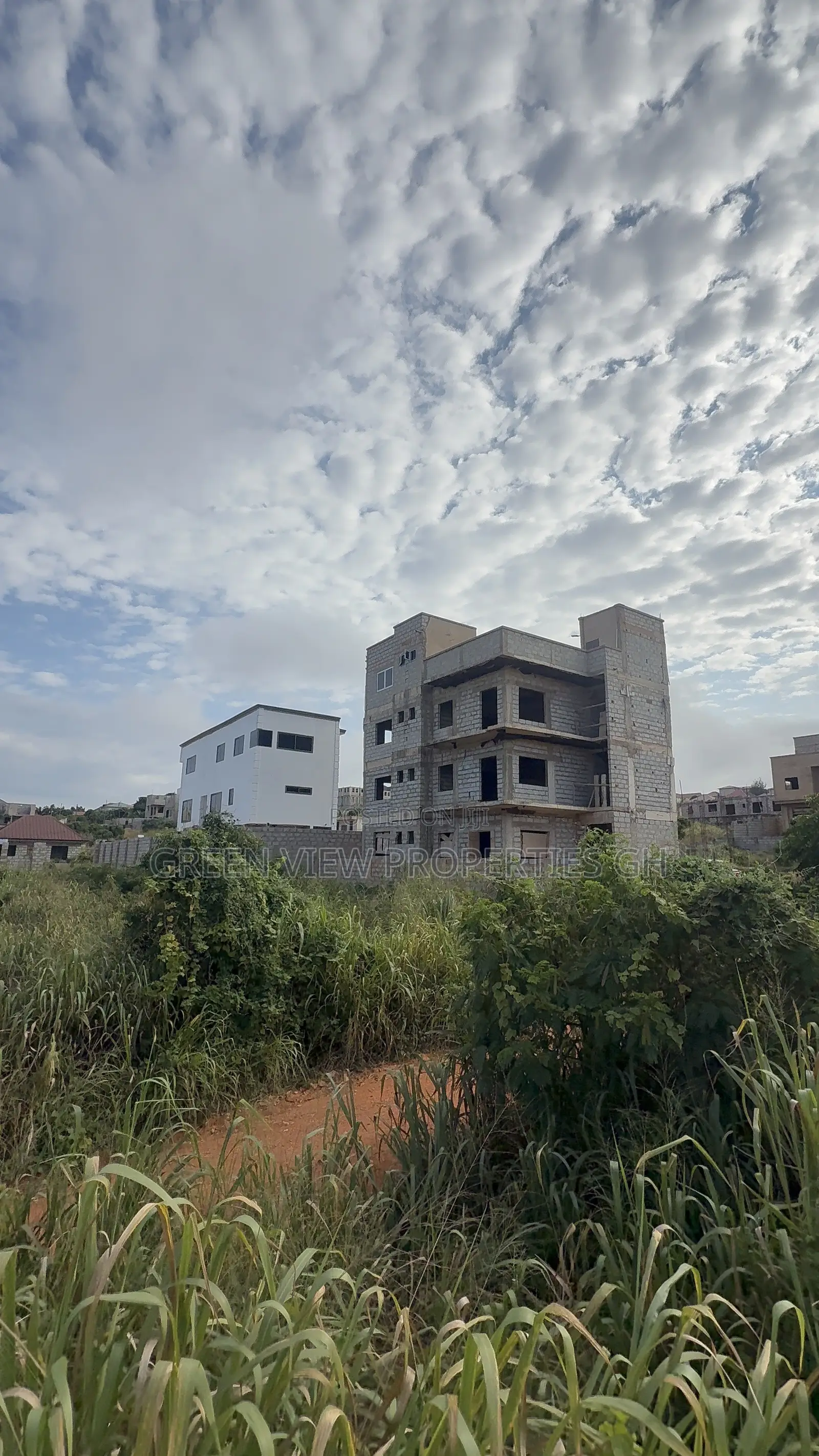 Half Plot of Land for Sale in a Well Developed Gated Community