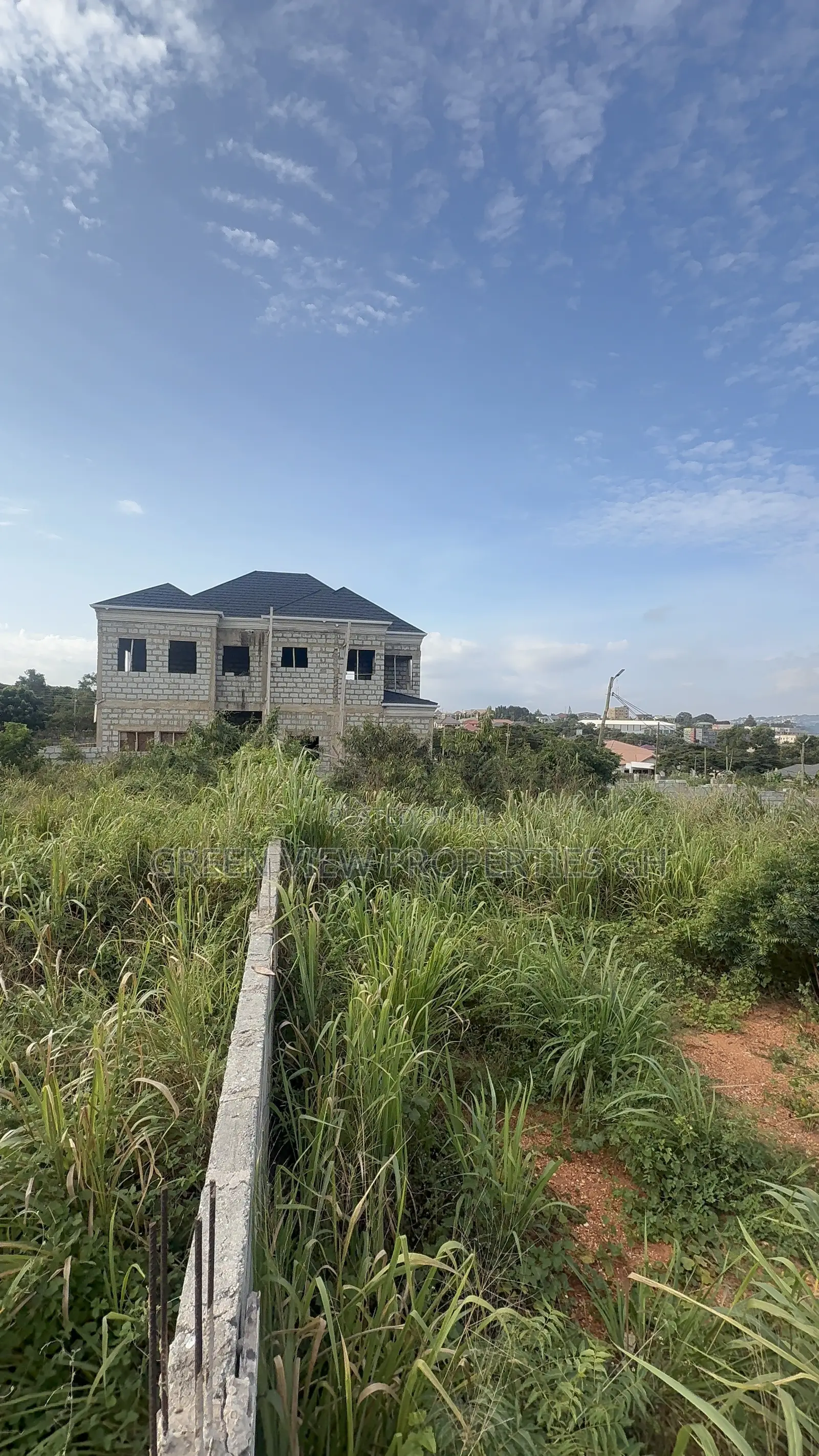 Half Plot of Land for Sale in a Well Developed Gated Community