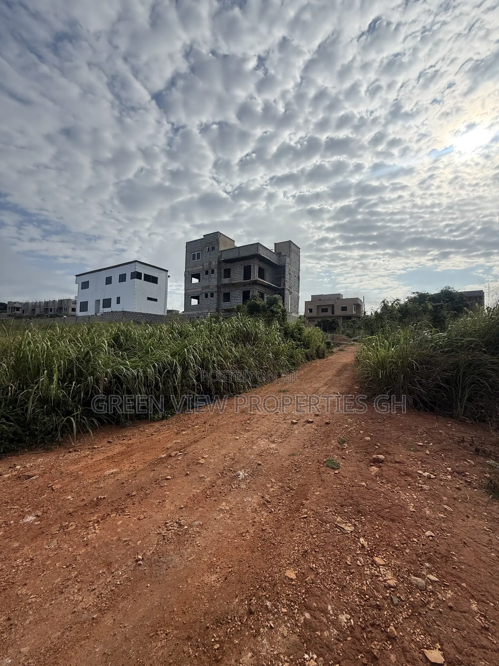 Half Plot of Land for Sale in a Well Developed Gated Community