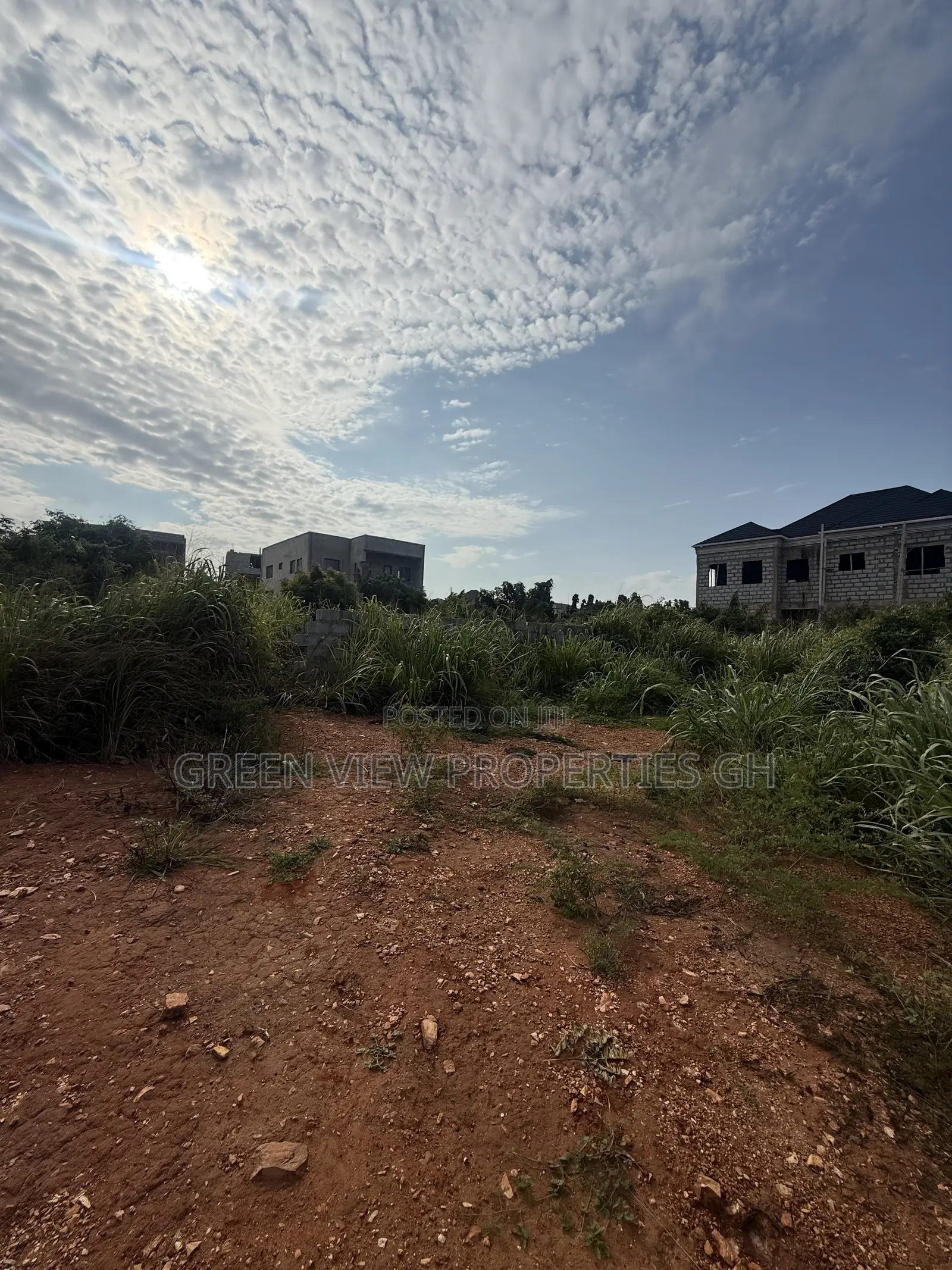 Half Plot of Land for Sale in a Well Developed Gated Community