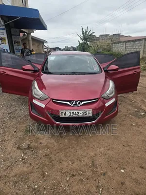 Hyundai Elantra 2015 Red
