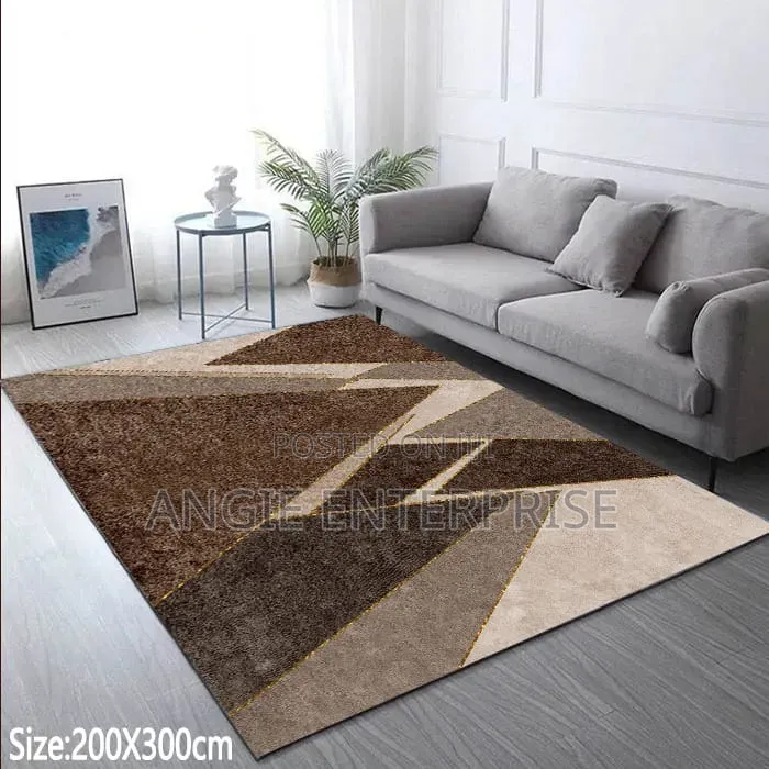 Premium 5D Effect Center Carpet for Modern Homes. (200/300cm)