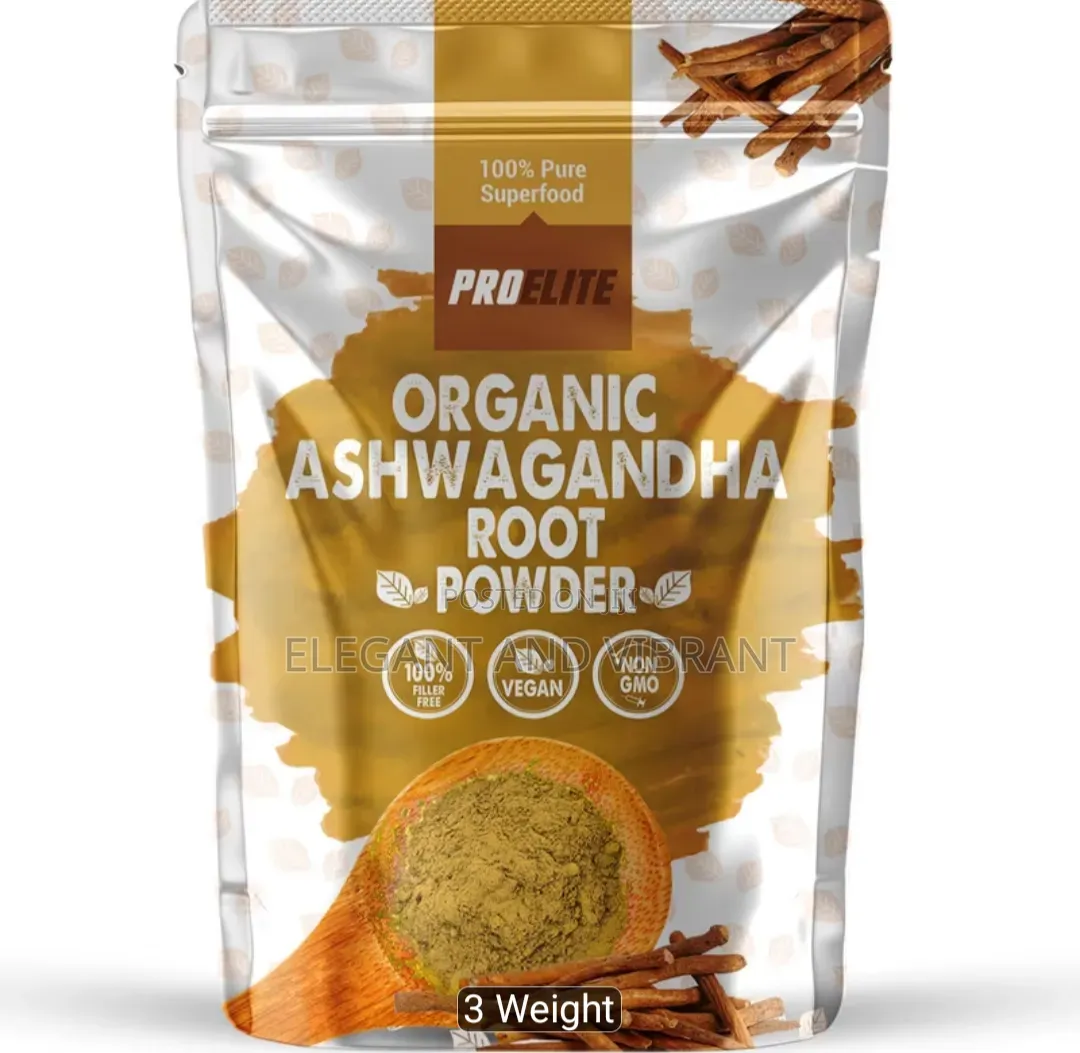 Organic Ashwagandha  Root Powder, 250 Grams