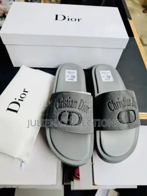 Christian Dior Cd Slide White