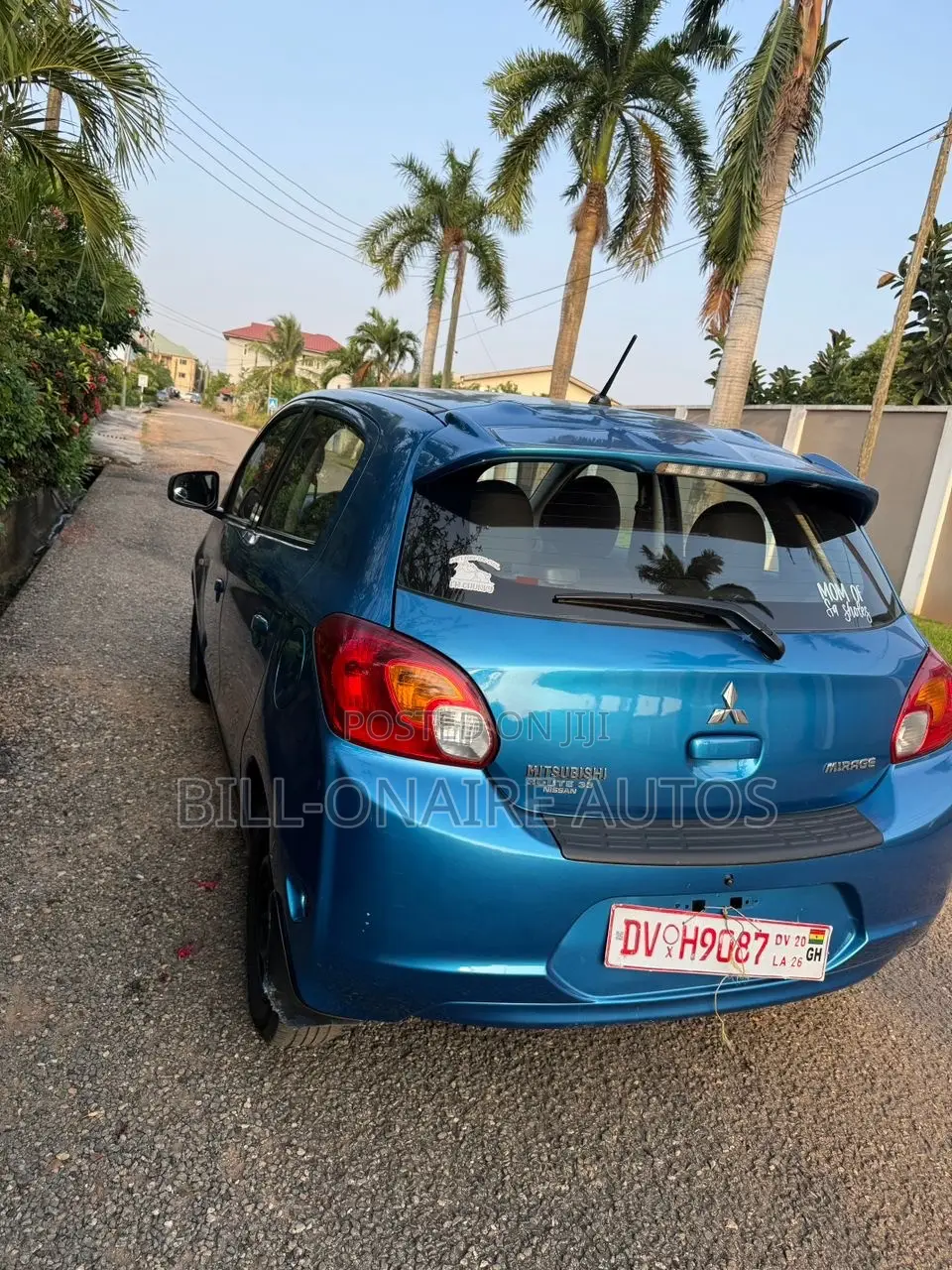 Mitsubishi Mirage DE 4dr Hatchback (1.2L 3cyl CVT) 2015 Blue