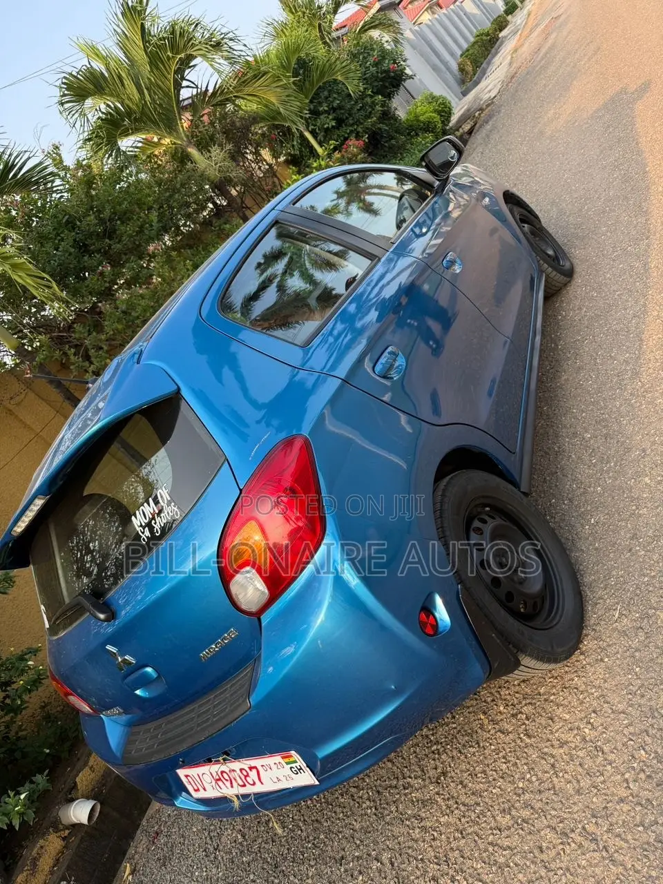 Mitsubishi Mirage DE 4dr Hatchback (1.2L 3cyl CVT) 2015 Blue