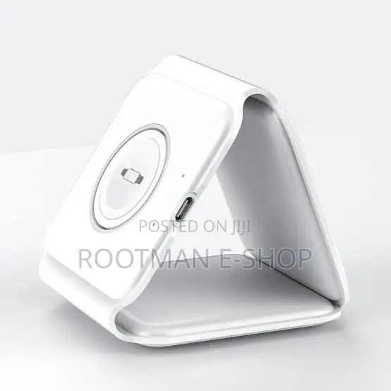 WiWU Air 3 in 1 Wireless Charger Powerful Magnets 15W Fast Charger