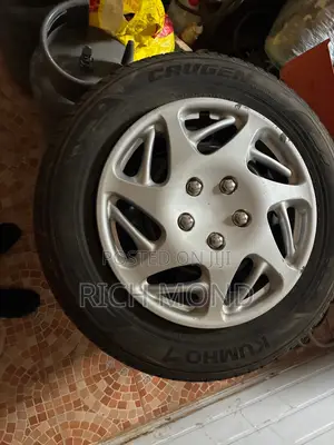 Kumho Crugen Premium Tires With 17 Inch Steel Rims With Hubcaps