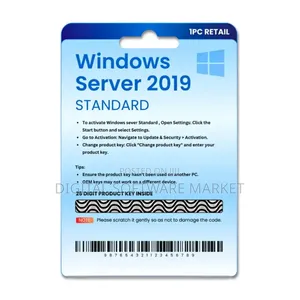 Windows Server 2019 Standard 1PC Original License Key