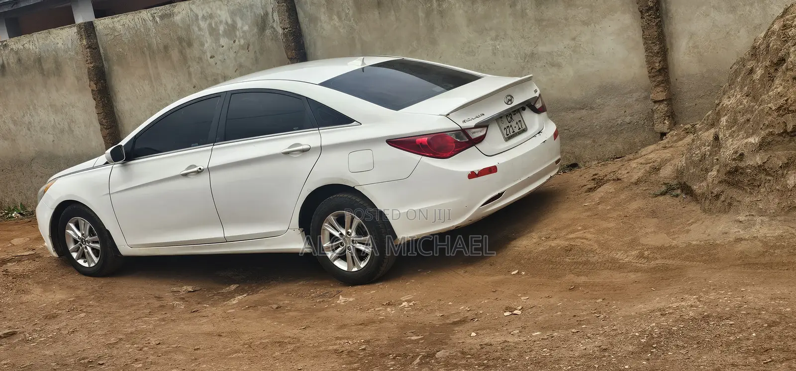 Hyundai Sonata SE 2.0T Sedan FWD (2.0L 4cyl 6A) 2012 White