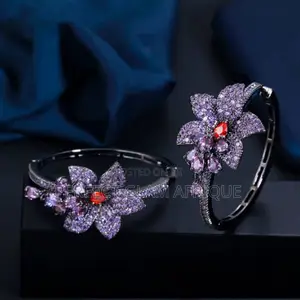 Quality Zirconia Dark Earrings