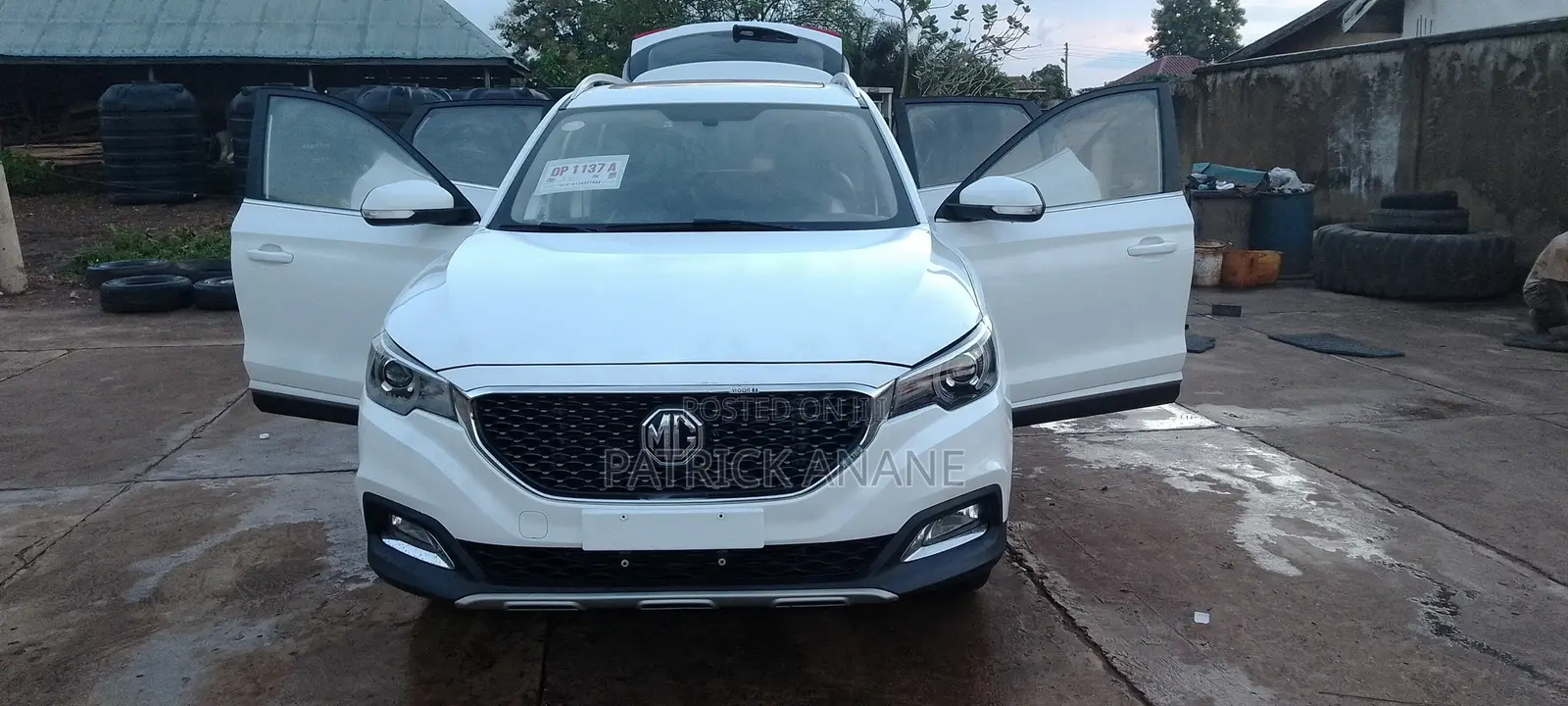 MG ZS 2017 White