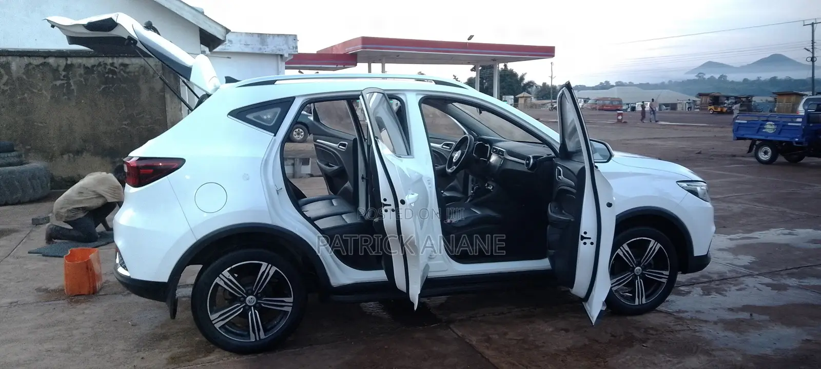 MG ZS 2017 White