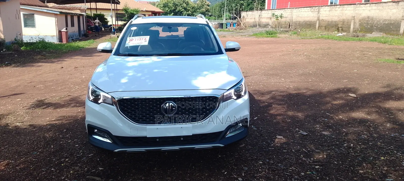 MG ZS 2017 White