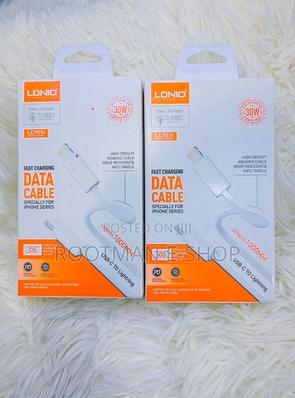 Ldnio Lc901i USB-C to Lightning Cable 1m, 65w Pd Fast Charging
