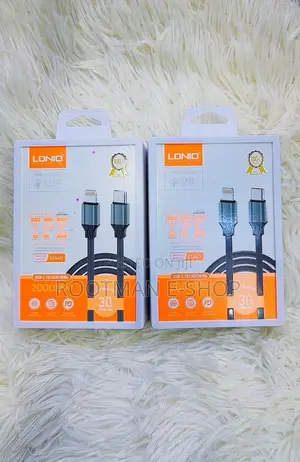 LDNIO LC441I USB-C to Lightning Cable 1M, 30W PD Fast Charging &
