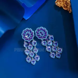 Dangling Zirconia Earring