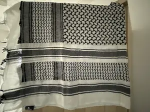 White Jalabiya Scarf