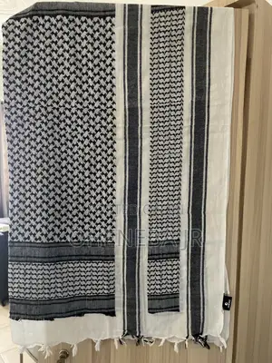 White Jalabiya Scarf
