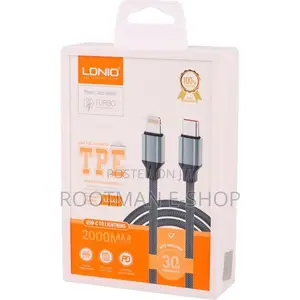 Ldnio Lc441i USB-C to Lightning Cable 1m, 30w Pd Fast Charging