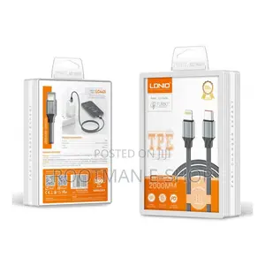 Ldnio Lc441i USB-C to Lightning Cable 1m, 30w Pd Fast Charging