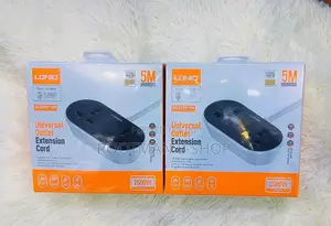 Ldnio SC2018 2500w US EU UK Portable Small Size Power Strip 2 Outlets