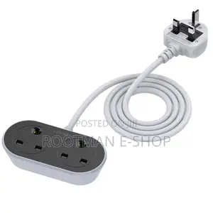 LDNIO SC2018 Universal 2 AC Outlet Extension Cord