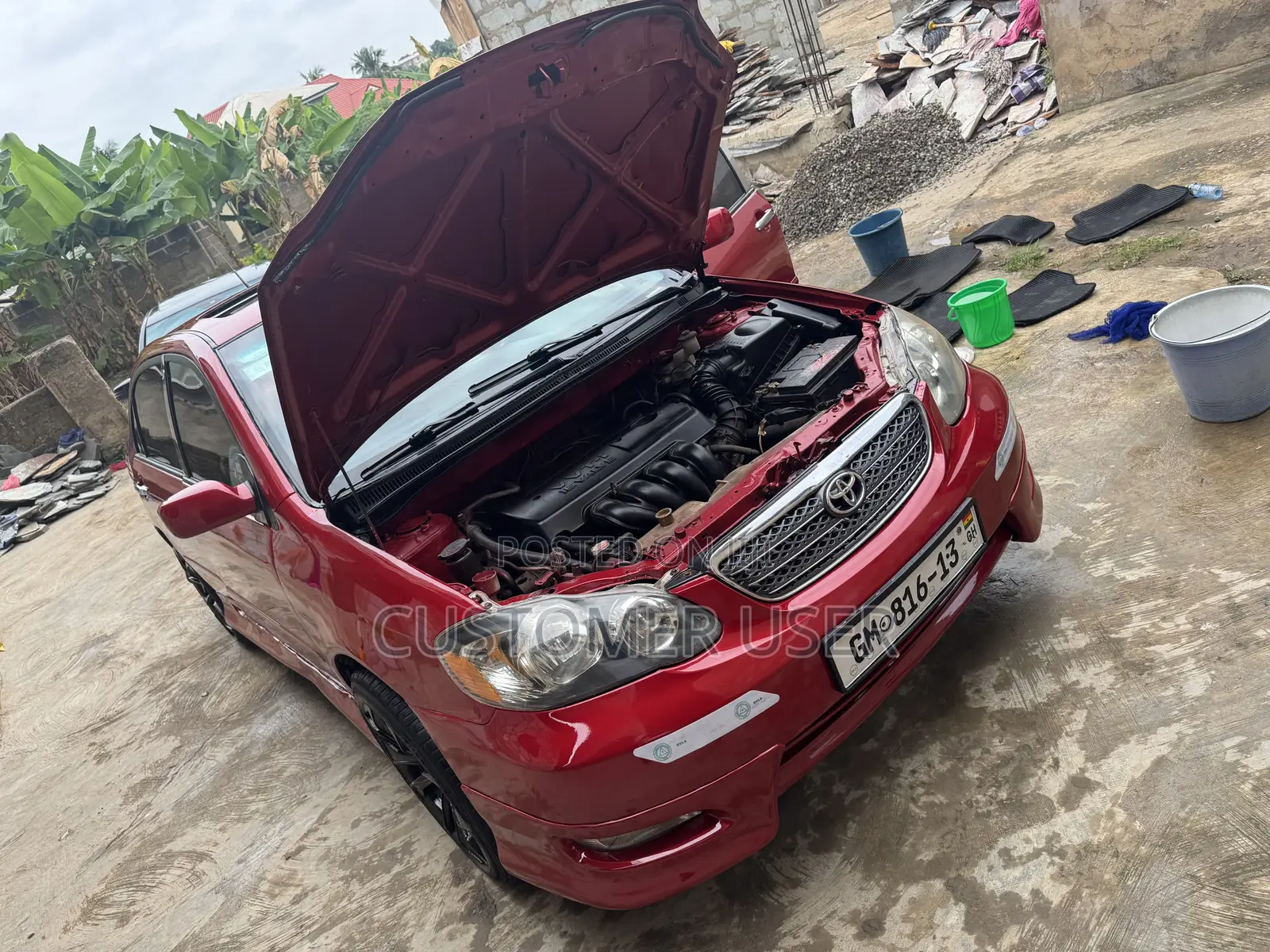 Toyota Corolla 1.8 2008 Red