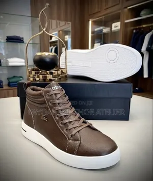 Lacoste Straightset Insulac High-Top Sneaker In