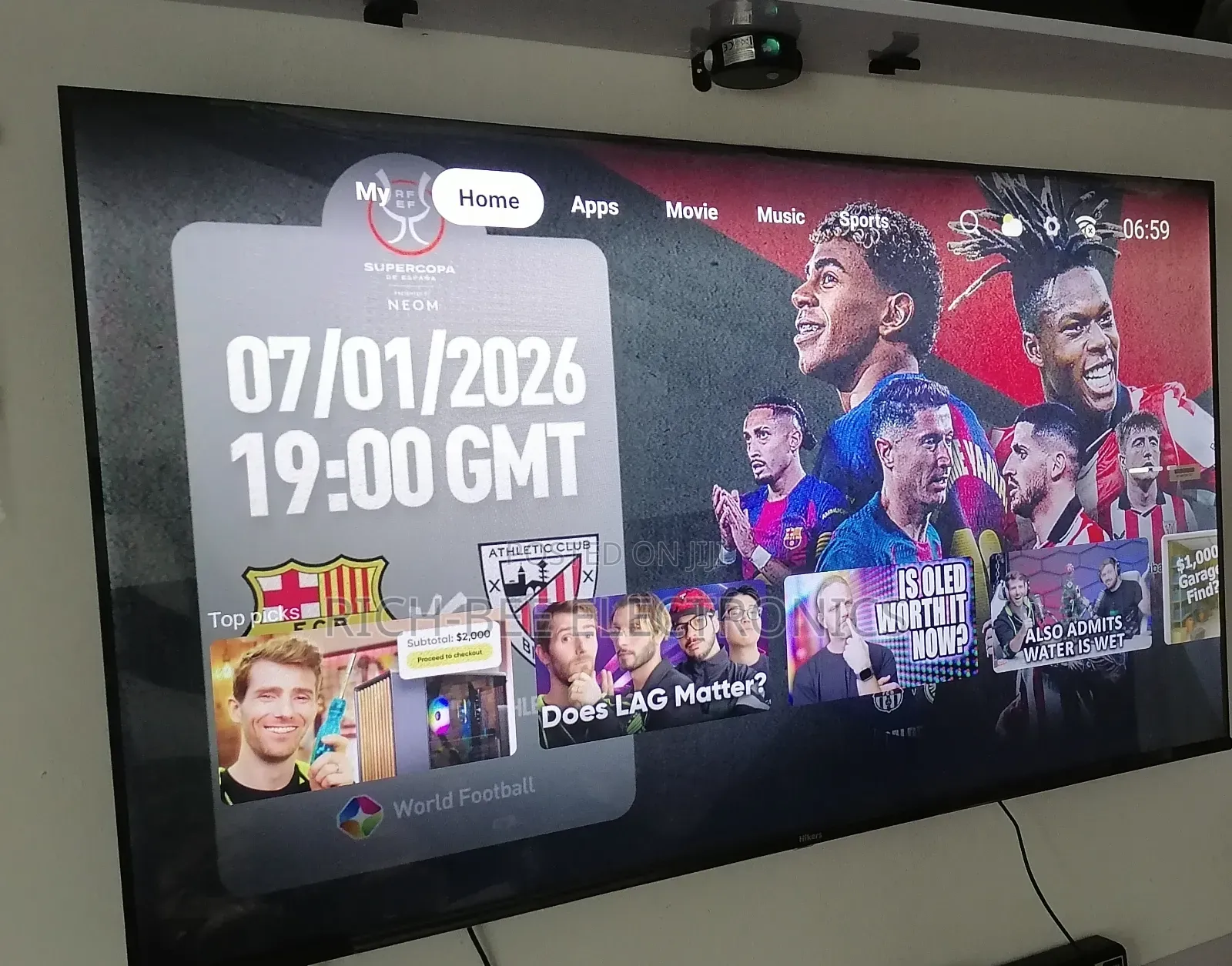 50 Inches Hikers Smart Android TV