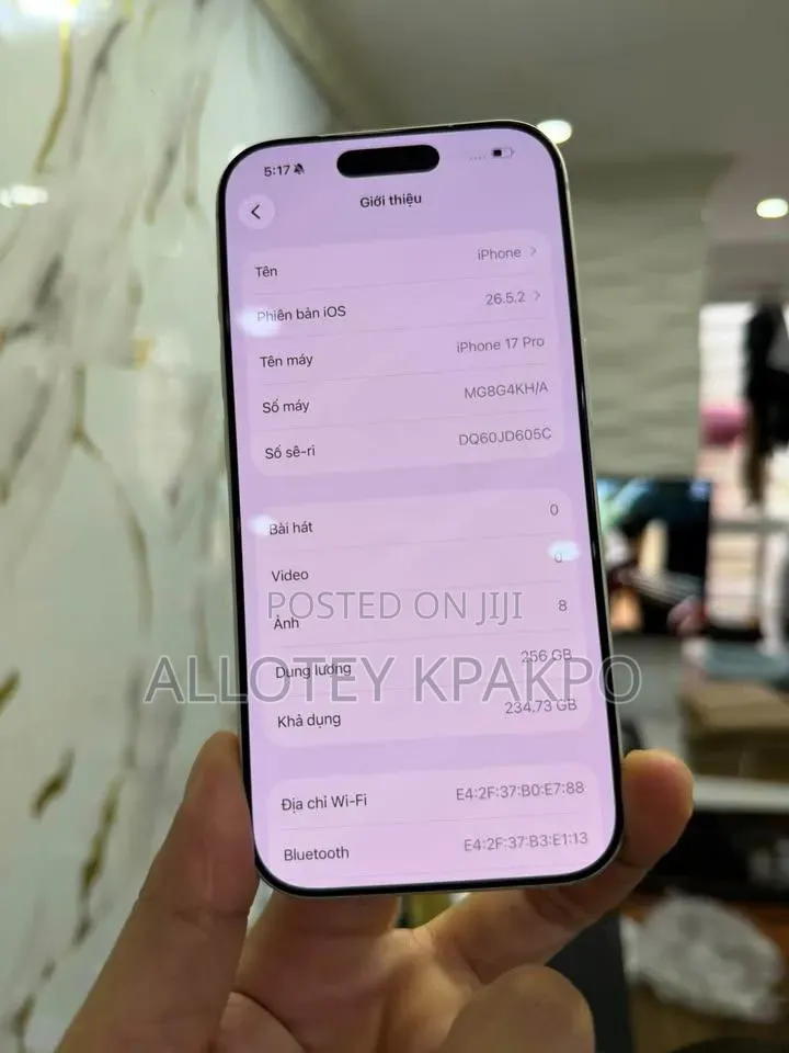 Apple iPhone 17 Pro 256 GB White