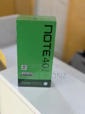 New Infinix Note 40 Pro 256 GB Black