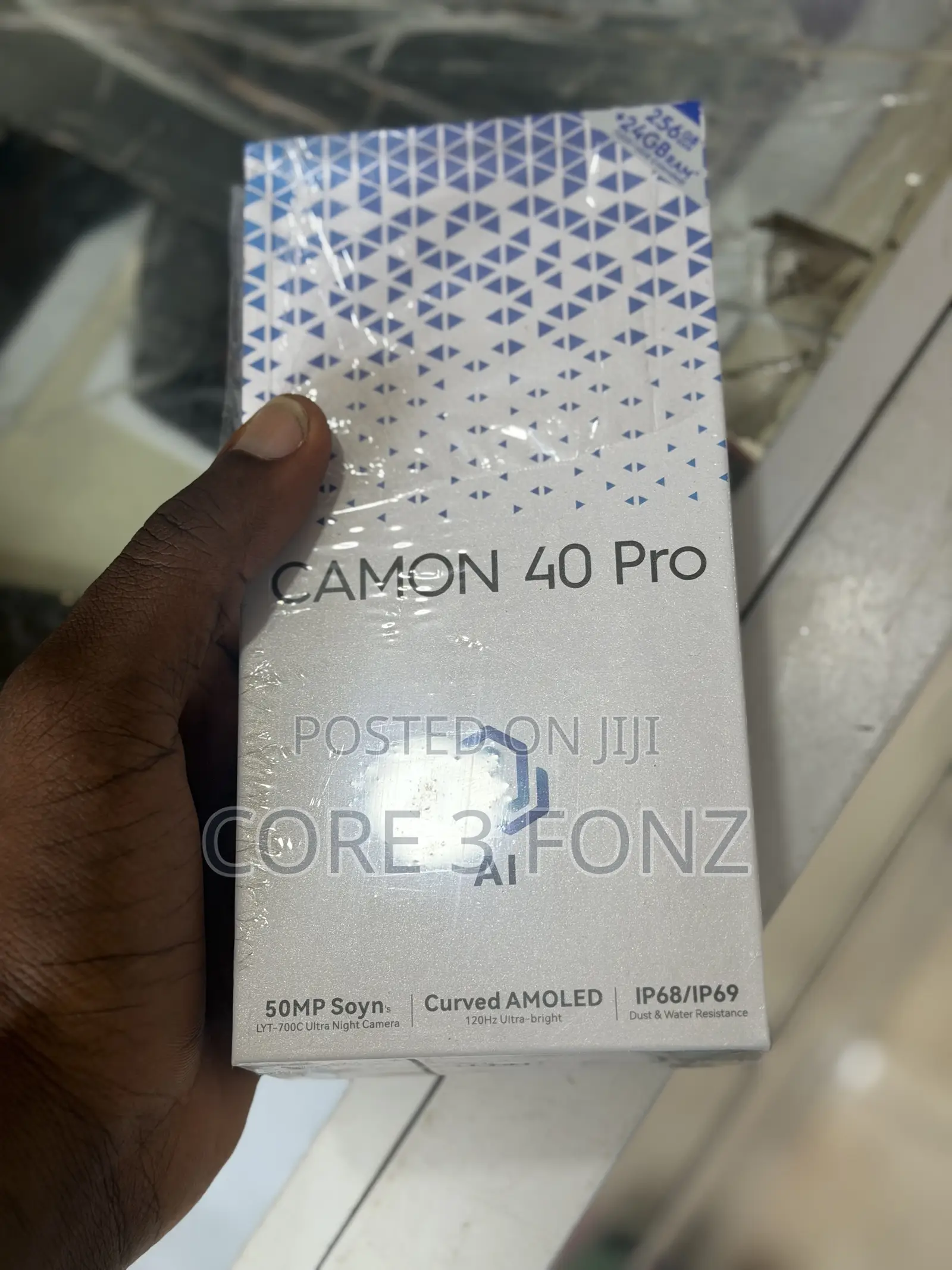 New Tecno Camon 40 Pro 5G 256 GB Black